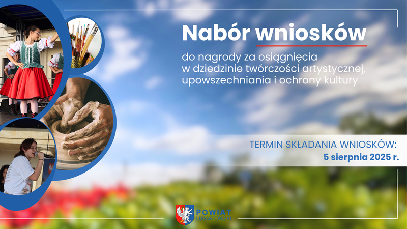 Kopia Nagroda za osiągnięcia w dziedzinie twórczości artystycznej baner na stronę główną